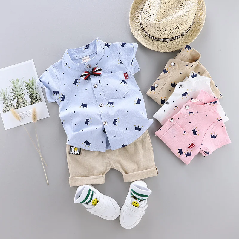 Conjunto verano niño Byaxbxya - vista trasera