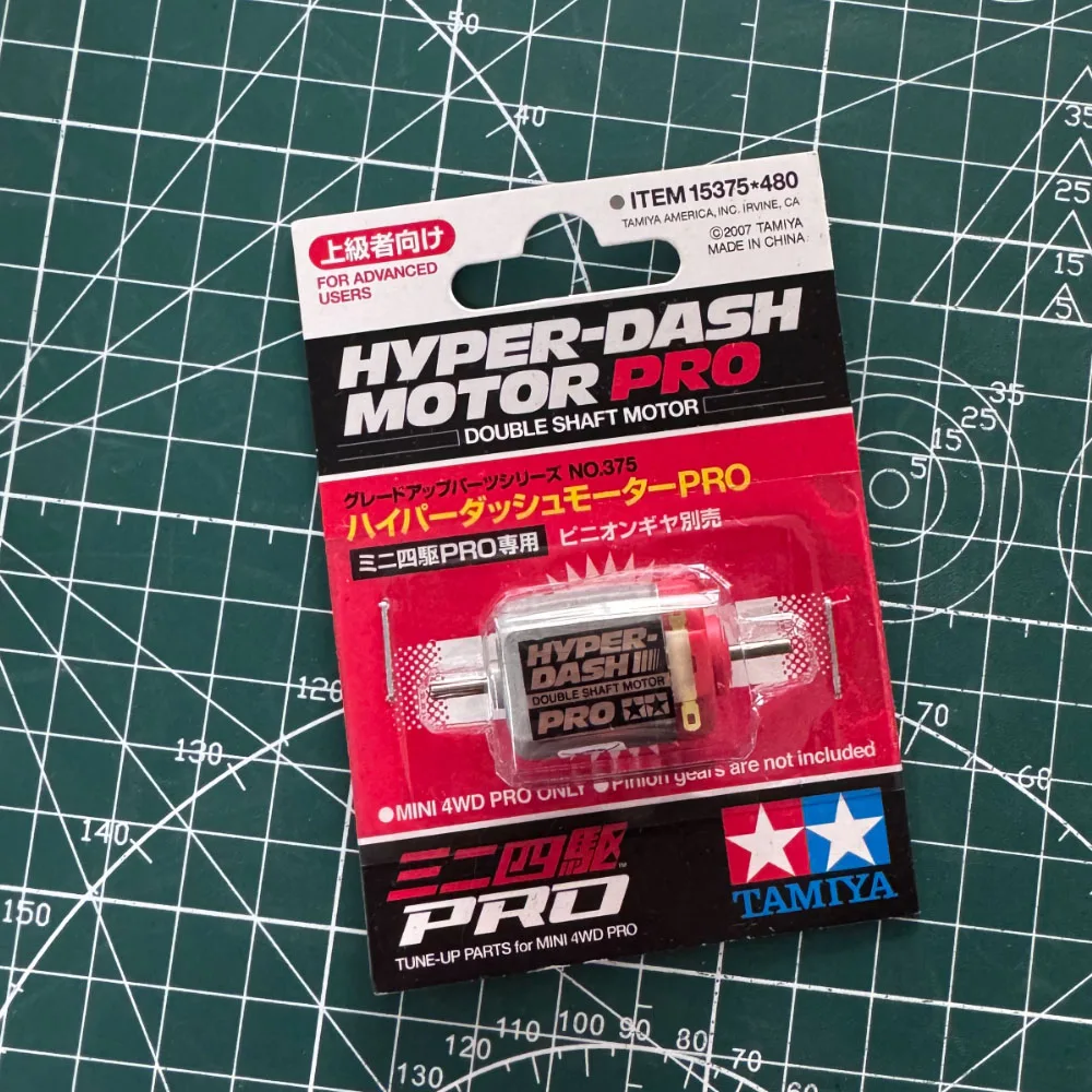 Motor de doble eje Tamiya para mini 4WD de carreras