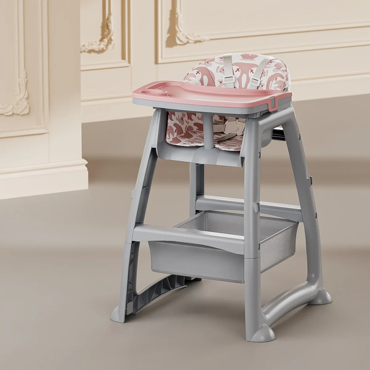 Silla alta de bebé gruesa para comedor hogar, restaurantes hotel