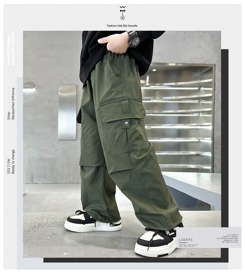 Pantalón recto azul marino modelo XJYIYUANLC