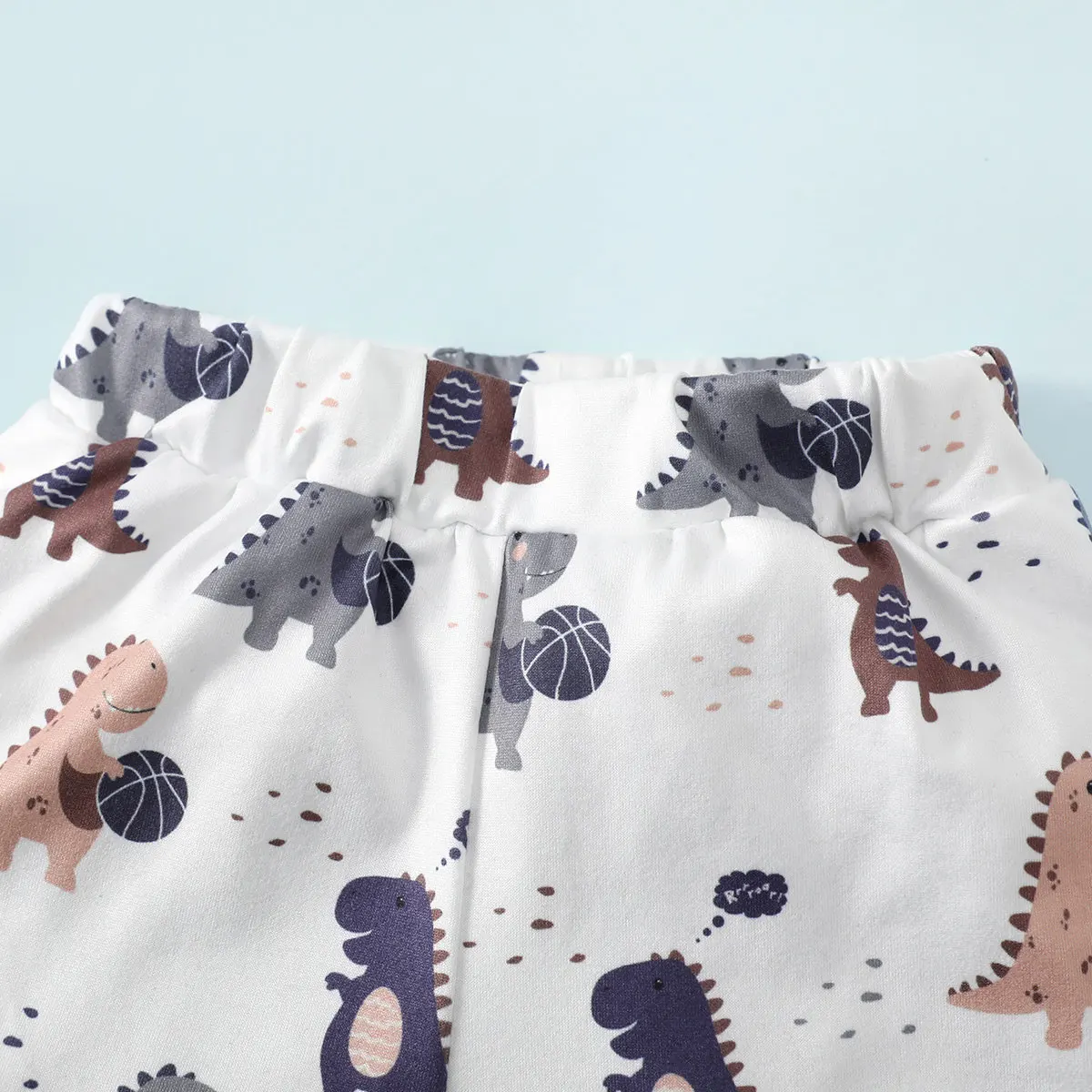 Conjunto bebé manga corta dinosaurio para recién nacido 0-24 meses summer - imagen 3