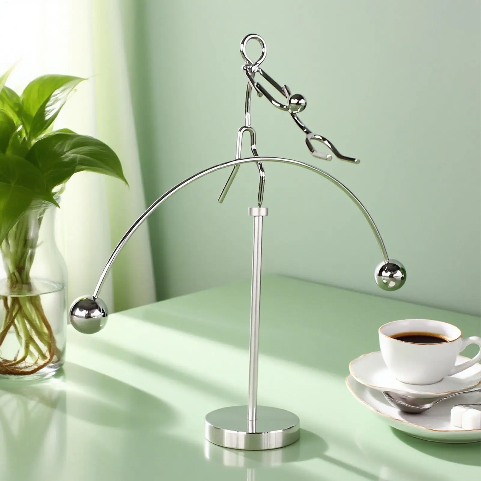 Equilibrio y decoración: uso en mesa o estante