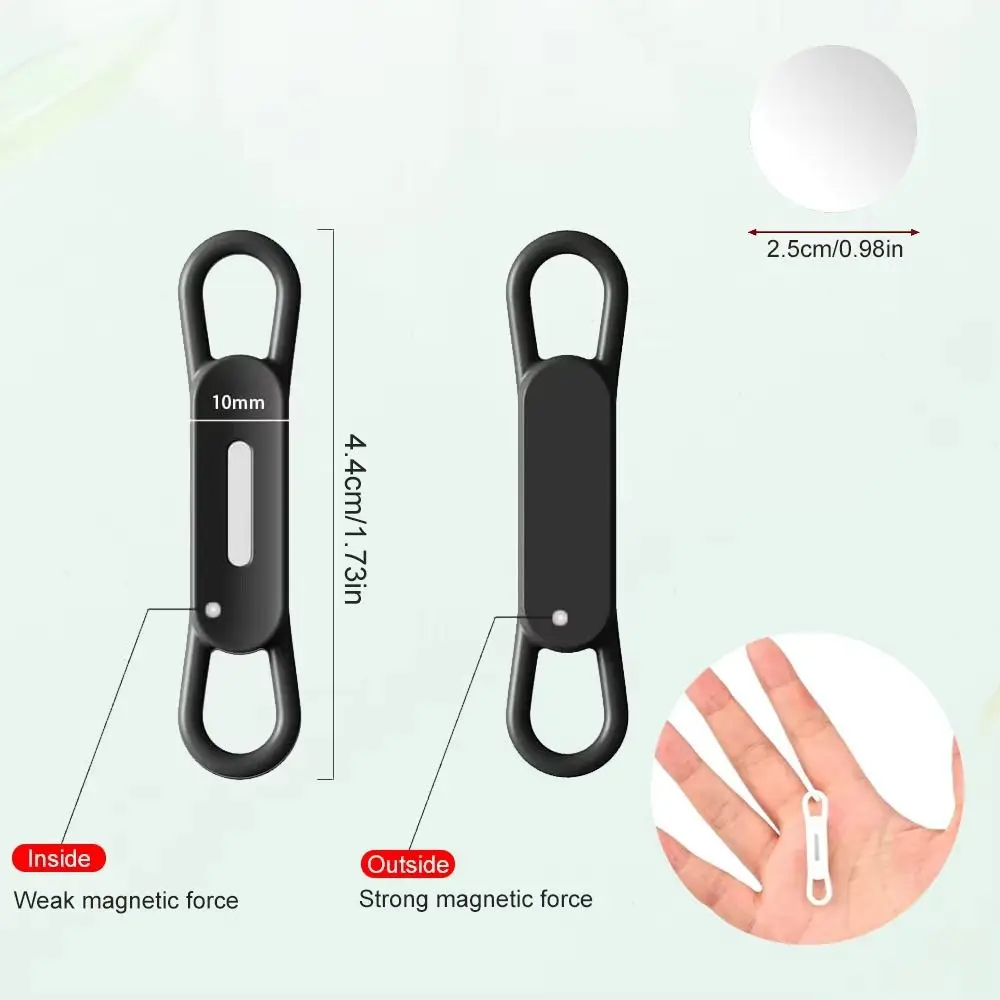 Soporte magnético para lápices y bolígrafos con banda elástica - imagen 5