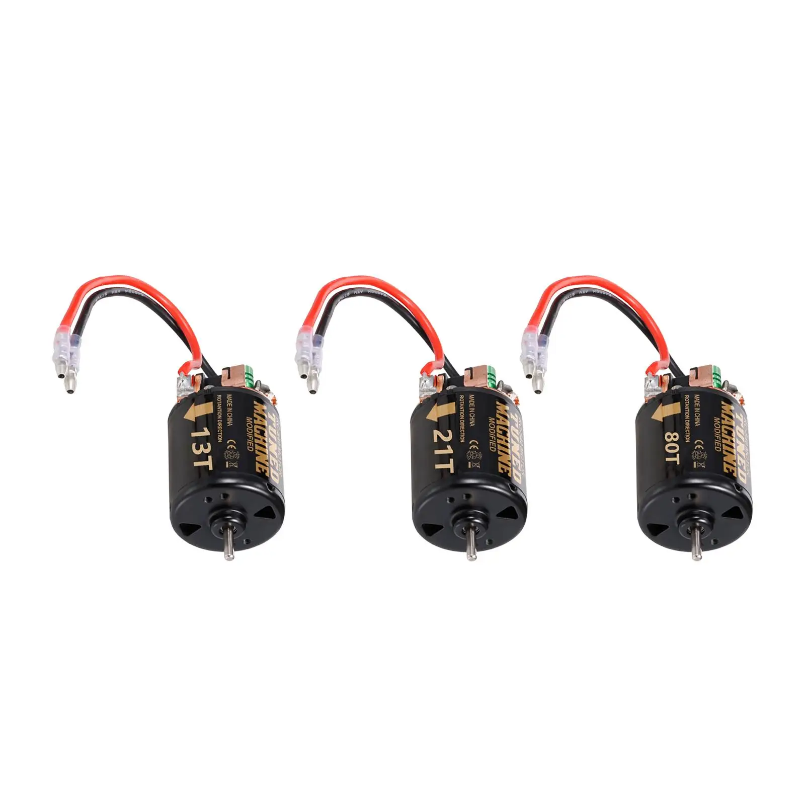 Motor RC con escobillas impermeable para coche crawler buggy camión - imagen 4