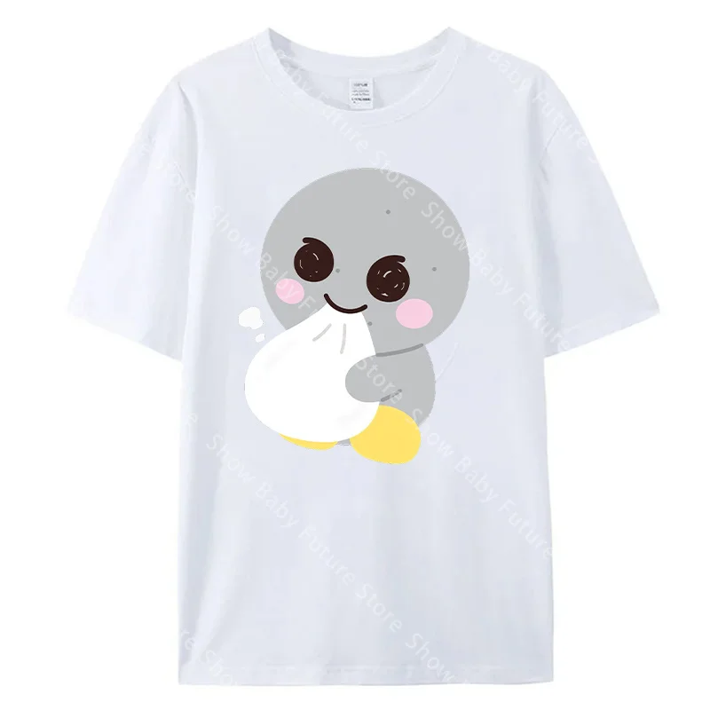 Camiseta RIIZE de algodón manga corta con dibujo animado tierno - imagen 2
