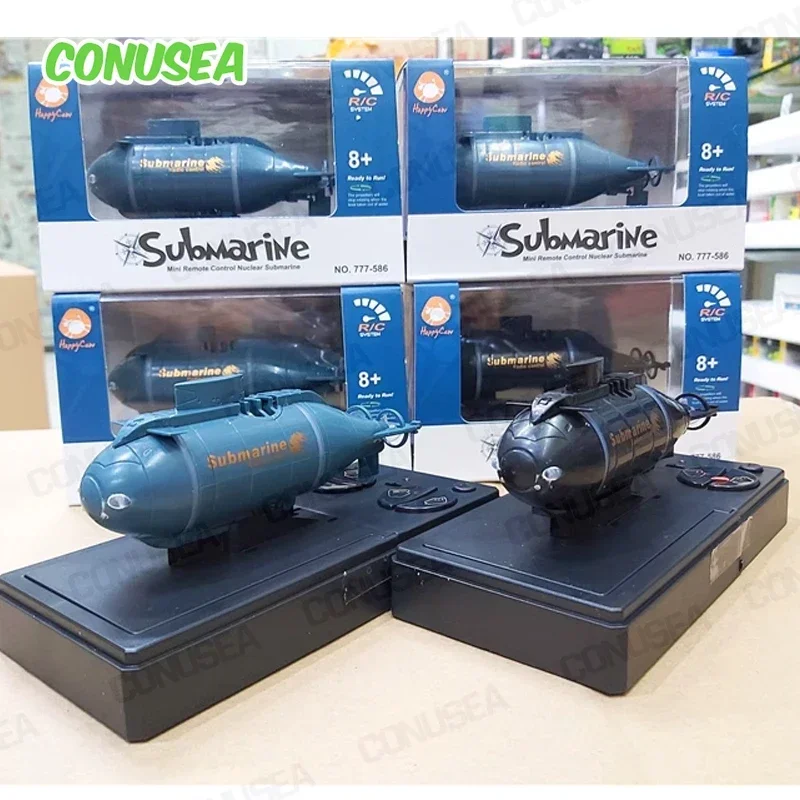 Barco sumergible RC teledirigido para niños – Juguete acuáticorc - imagen 3