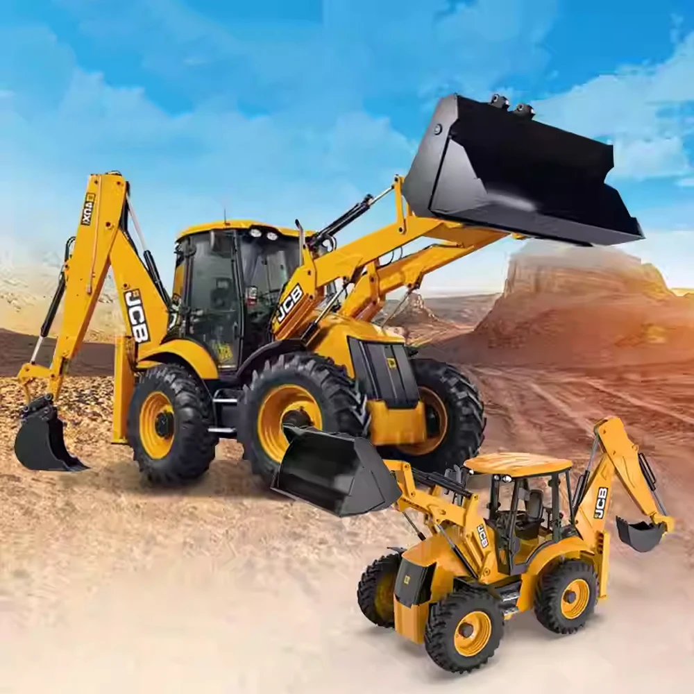 Excavadora RC teledirigida DOBLE E E589 bulldozer para niños - imagen 5