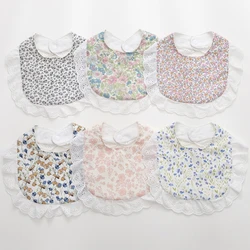 Babero bandana muselina algodón para bebé recién nacido