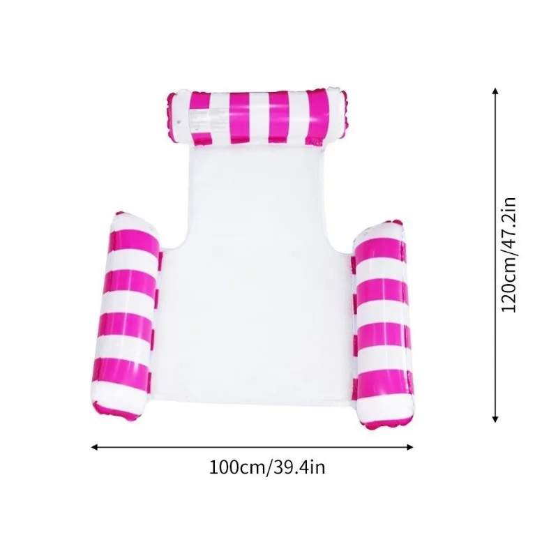 Hamaca inflable para agua y playa – tumbona plegable flotante - imagen 3