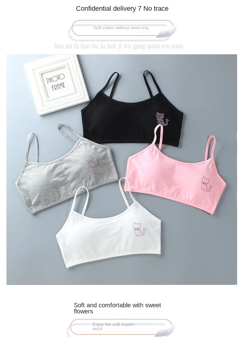 Pack de 5 sujetadores Purbery para niñas