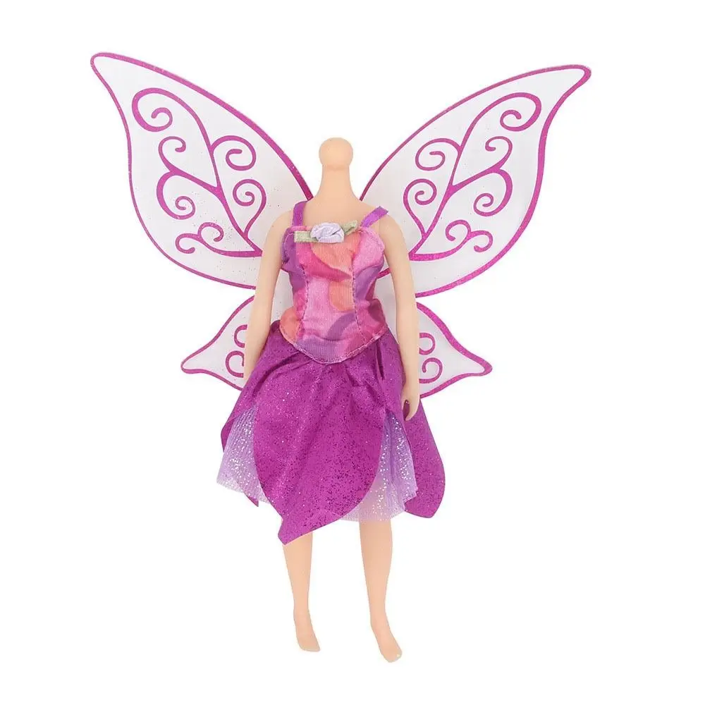 Vestido de hadas con falda de gasa estilo mariposa para muñecas BJD - imagen 3