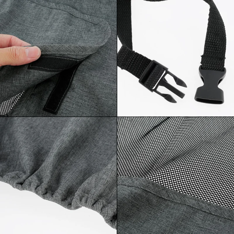 Protector solar para cochecito de bebé – Funda anti-UV transpirable - imagen 5