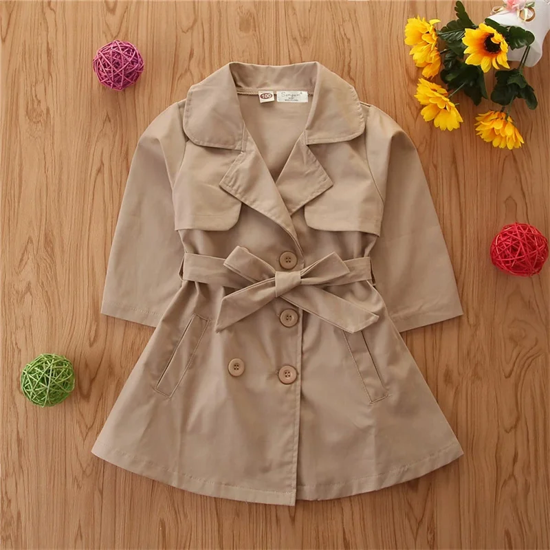 Cazadora de niña para otoño, chaqueta informal entretiempo - imagen 4