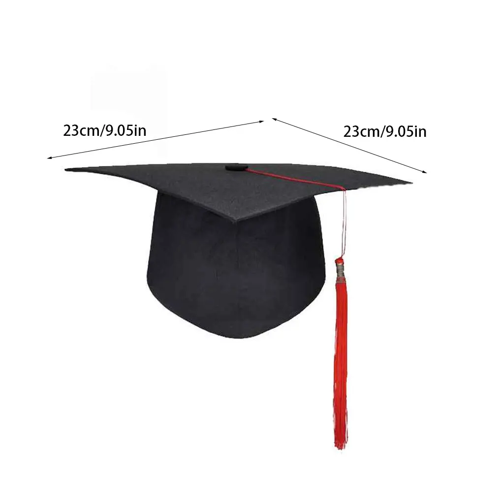 Sombrero de graduación unisex en fibras acrílicas para recuerdo - imagen 5