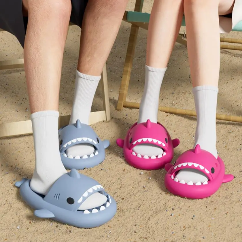 Zapatillas tiburón verano niños – Sandalias antideslizantes playa - imagen 5