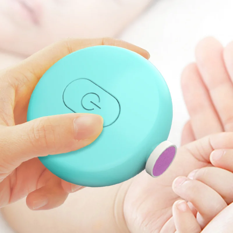 Lima eléctrica de uñas infantil segura con cabezal redondeado - imagen 2