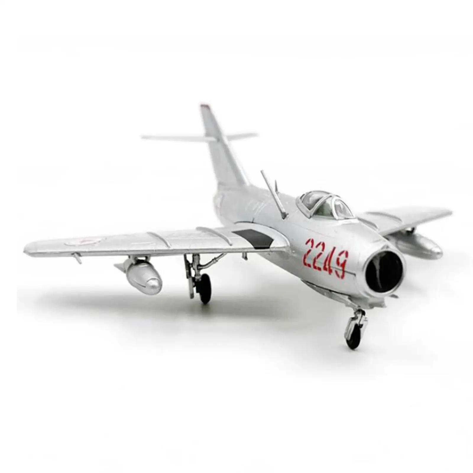 Maqueta de avión a escala con base metálica de exhibición - imagen 2