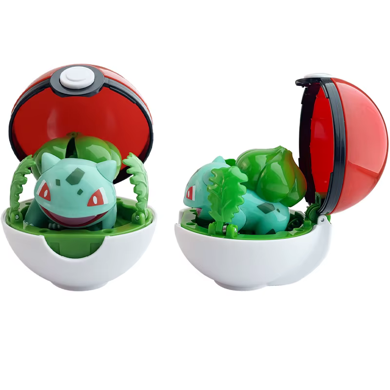 Juego de figuras Pokémon con Poké Ball para niños - imagen 2