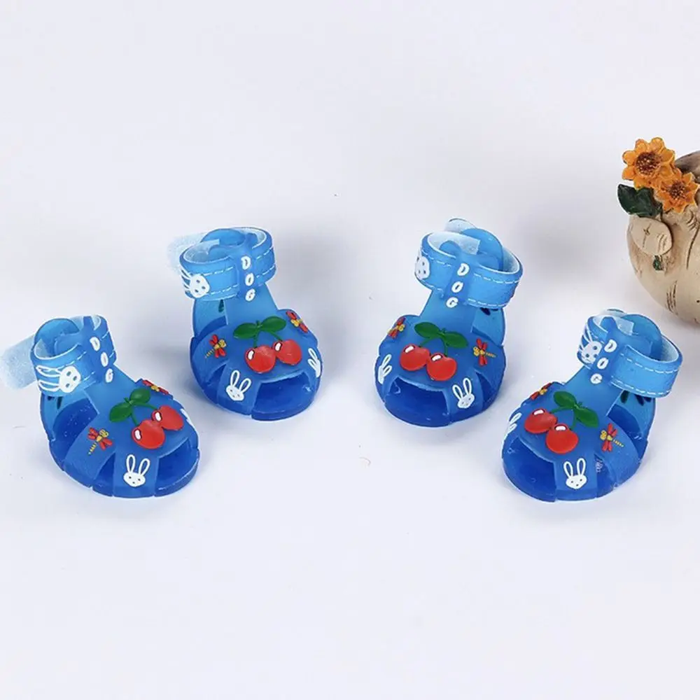 Sandalias de gel para perro ajustables con dibujos animados - imagen 4