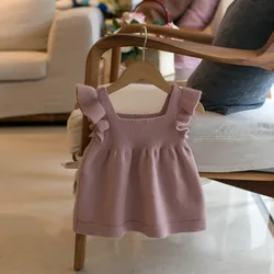 MILANCEL Jersey punto cuello cuadrado para niños