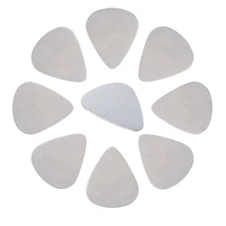 Púas de guitarra de acero inoxidable para práctica y exhibición