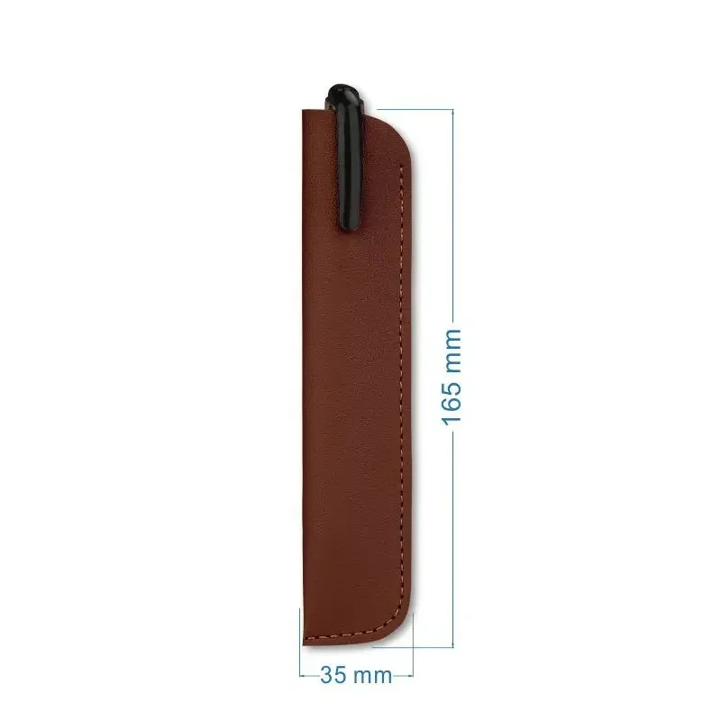 Funda de cuero PU para bolígrafo – Estuche de bolsillo estilo retro - imagen 4