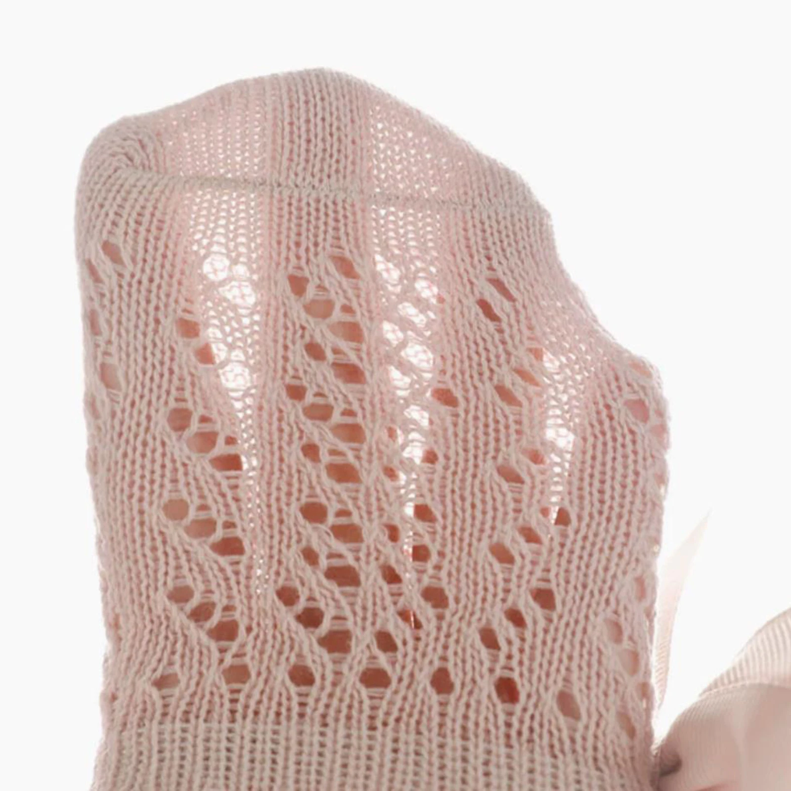 Tregren calcetines de punto con lazo para niñas – estilo princesa - imagen 2