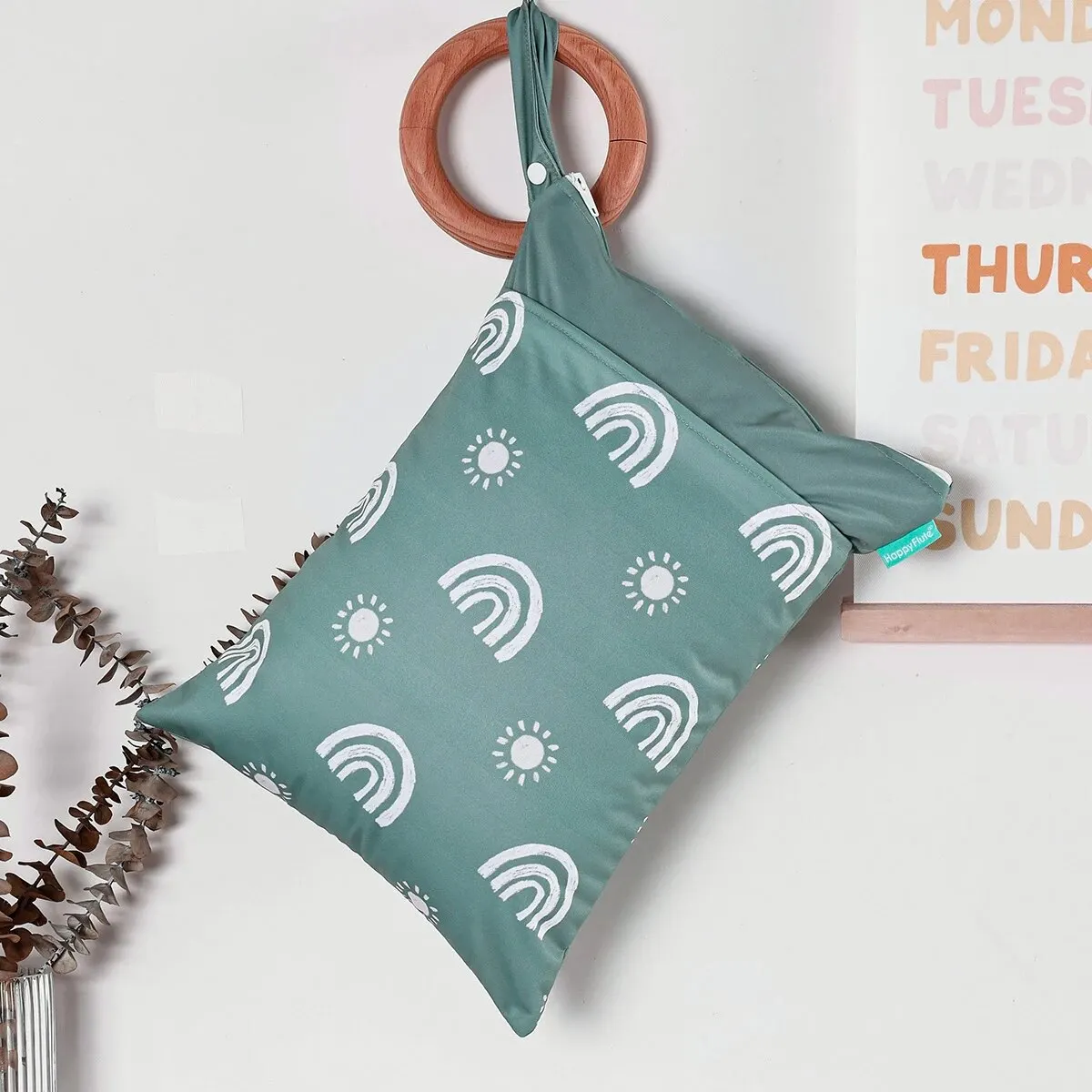 Bolsa de pañales impermeable de neopreno con cremalleras - imagen 5