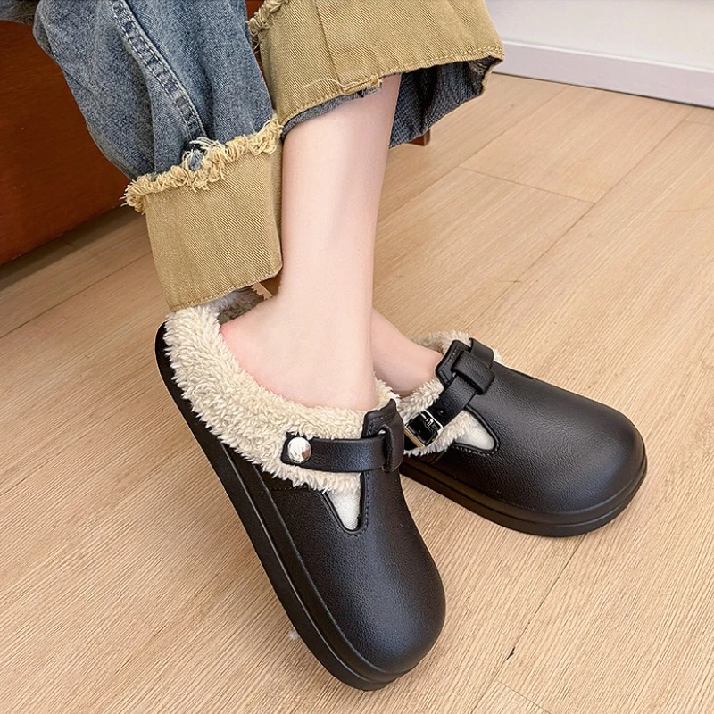 Zapatillas de estar en casa impermeables de EVA para invierno - imagen 2