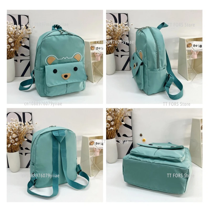 Mochila infantil bordada personalizada para otoño e invierno - imagen 2