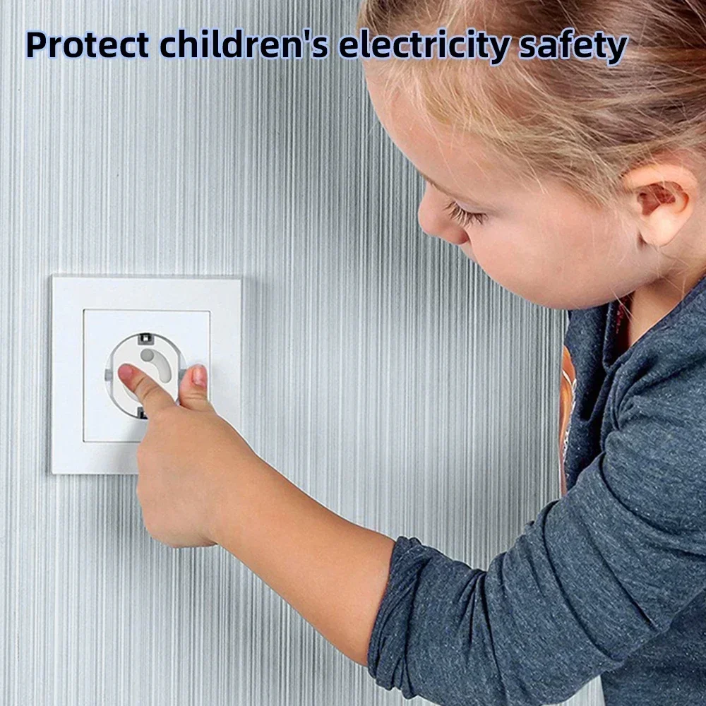 Protector de enchufe de seguridad para bebé con tapa giratoria - imagen 2