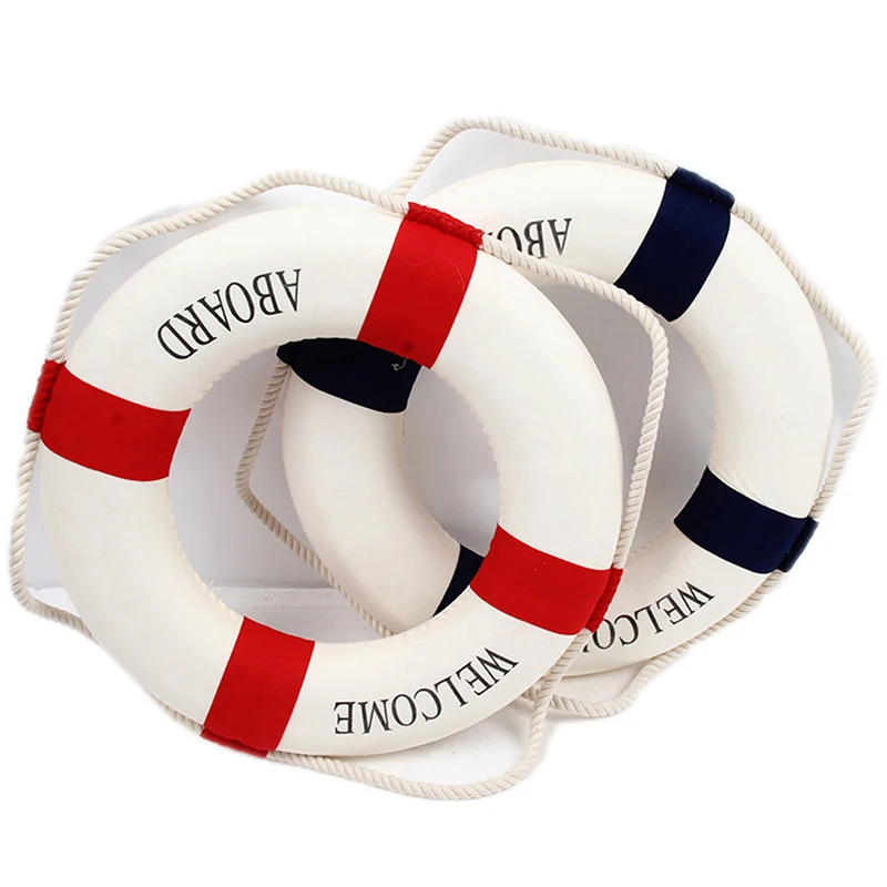 Boya salvavidas de espuma decorativa – Anillo náutico para pared infantil - imagen 2