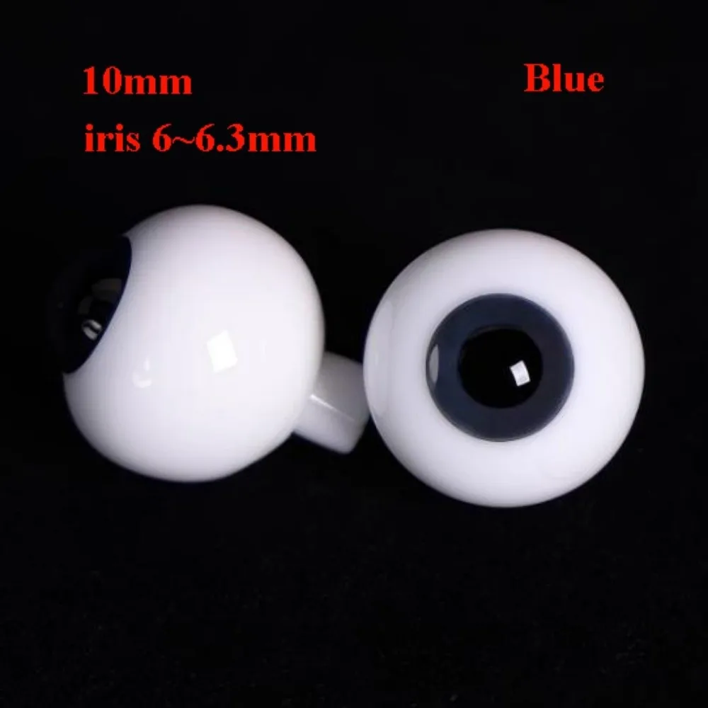 Ojos de cristal marrones y azules para muñecas BJD - imagen 2