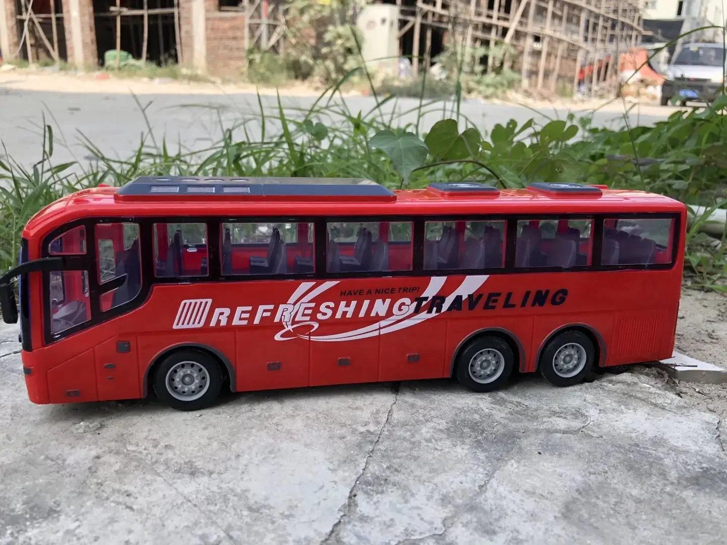 Autobús teledirigido RC escolar con control remoto para niños - imagen 3