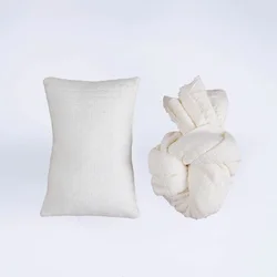 Conjunto para fotos de bebé: manta envolvente Lycra y cojín giratorio