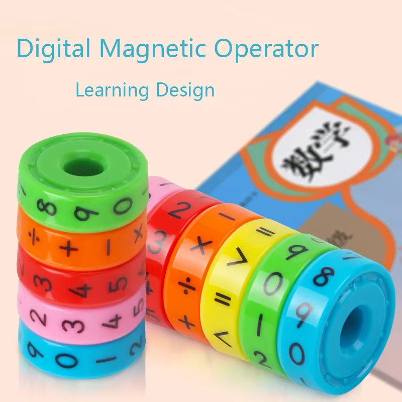 Juguete magnético matemáticas aprendizaje temprano para preescolar - imagen 5
