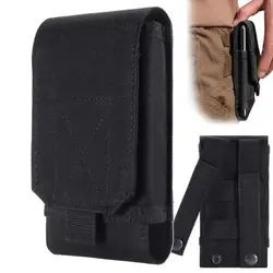 Bolsa MOLLE para móvil tipo riñonera de senderismo exterior