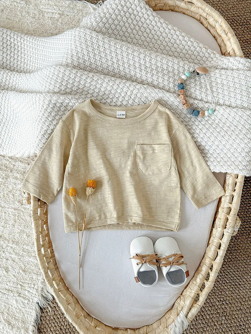 MILANCEL Camiseta de otoño para bebé niña manga larga suave - imagen 3