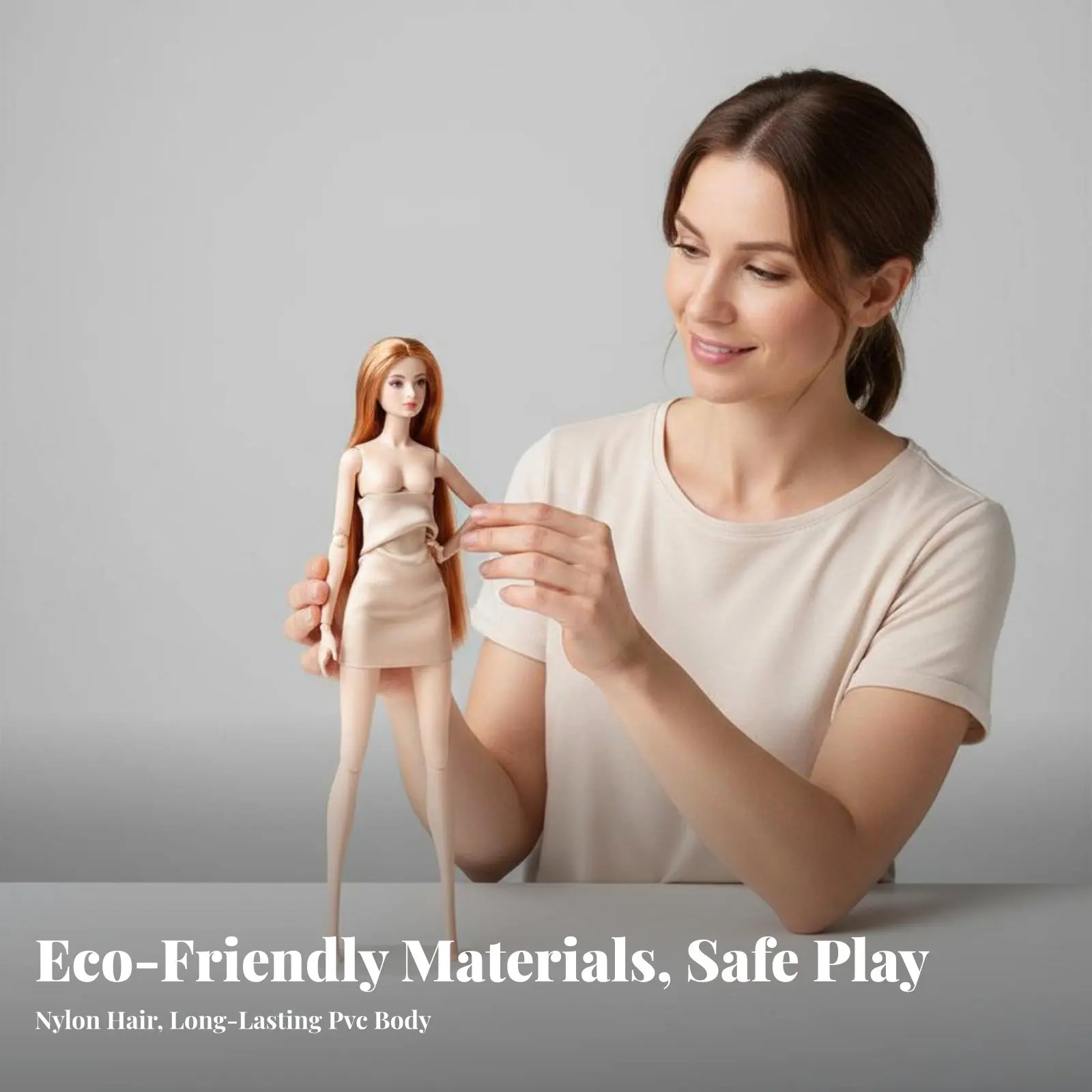 Muñeca supermodelo articulada personalizable con figura posable - imagen 2