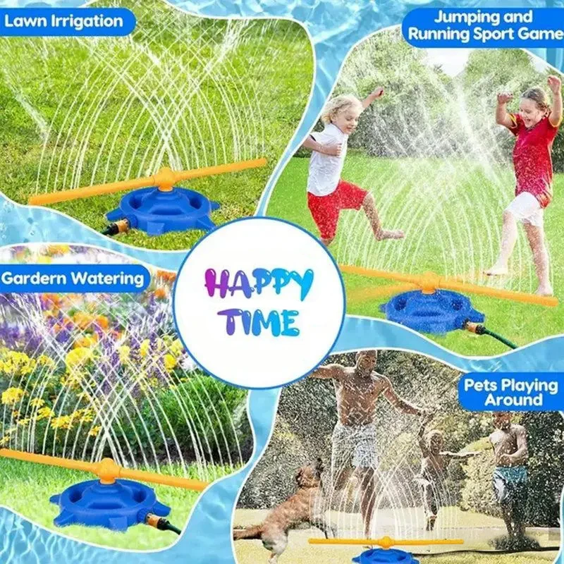 Aspersor de agua infantil giratorio para jardín - imagen 5