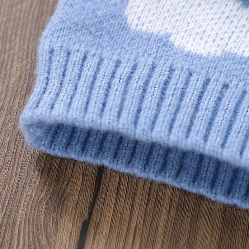 Jersey de punto cuello redondo para bebé y niño - imagen 3