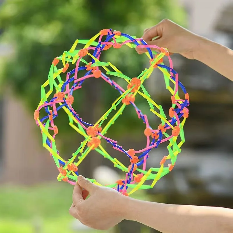 Pelota de respiración expandible sensorial multicolor para niños - imagen 3
