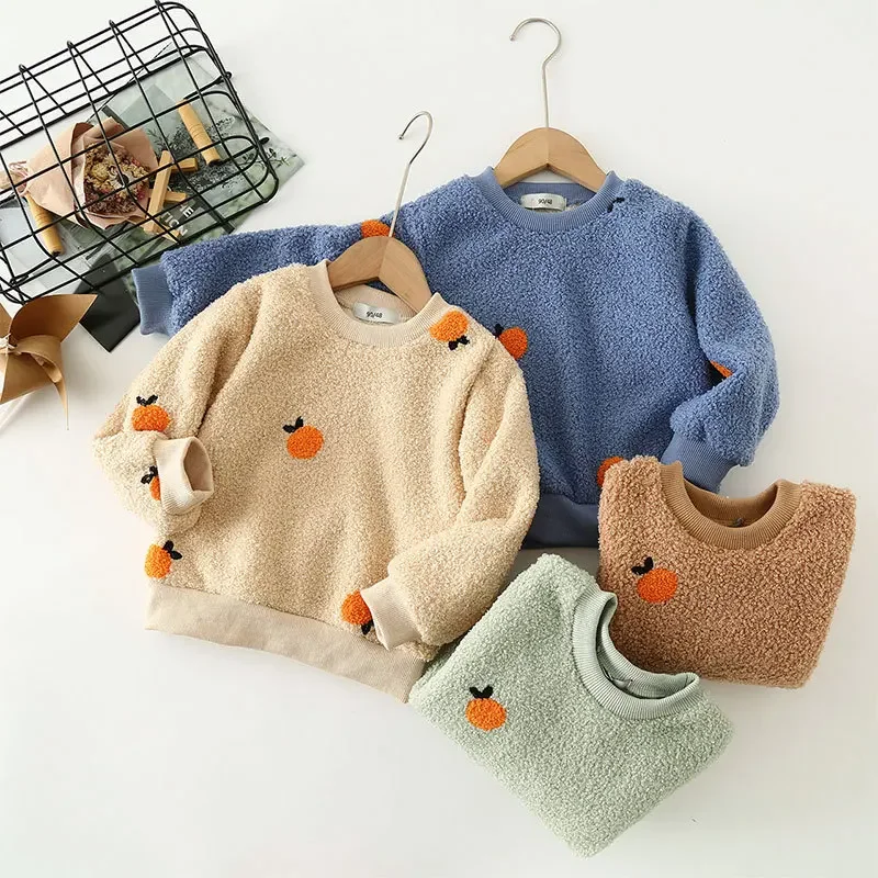 Jersey estampado para niños - Suéter de lana peluche cálido y abrigado - imagen 2
