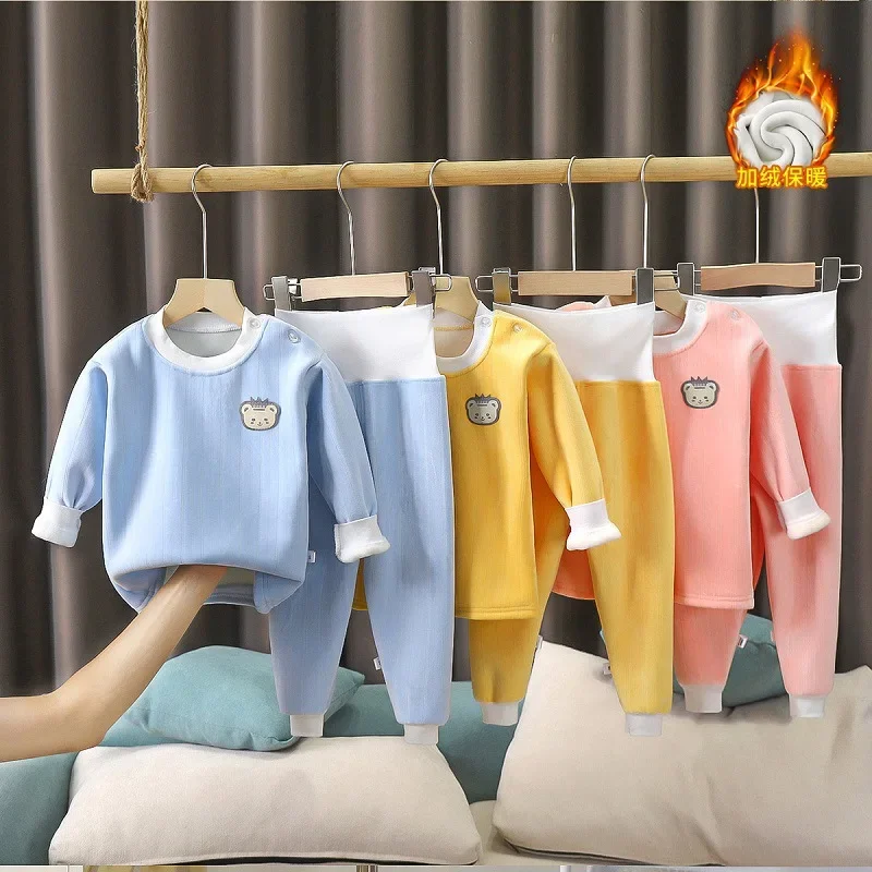Ropa interior termica de lana para bebe