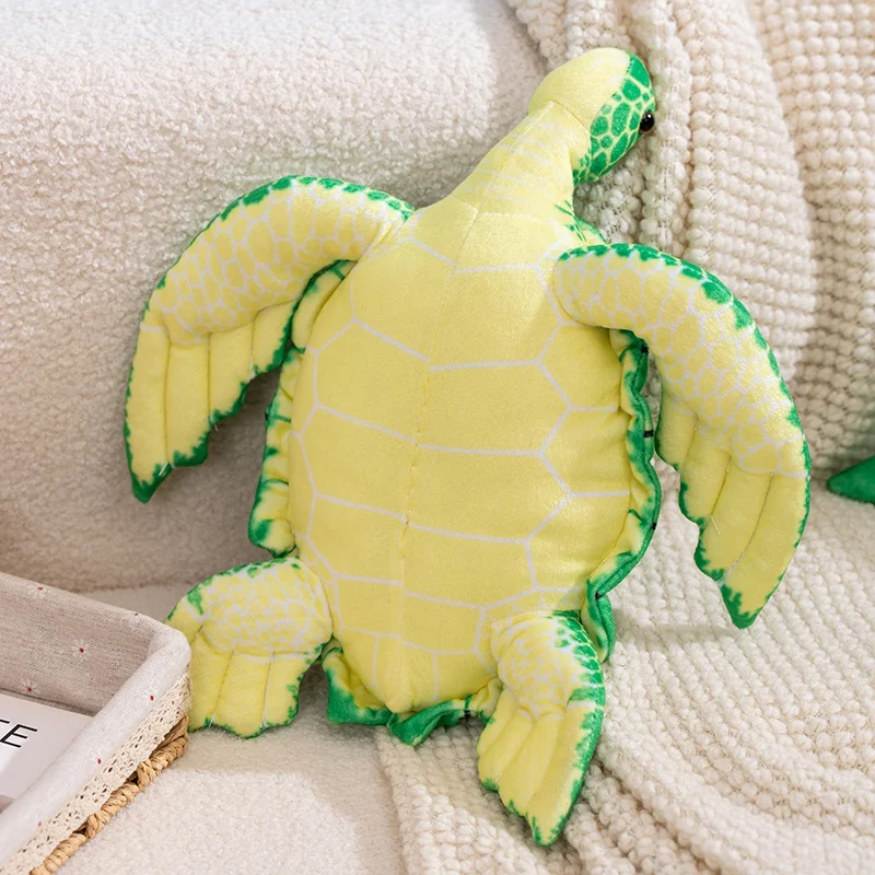 Peluche tortuga sentado, cálido y acogedor, regalo para niños - imagen 5