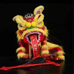 Marioneta de león para danza con cuerda manual – Año Nuevo Chino