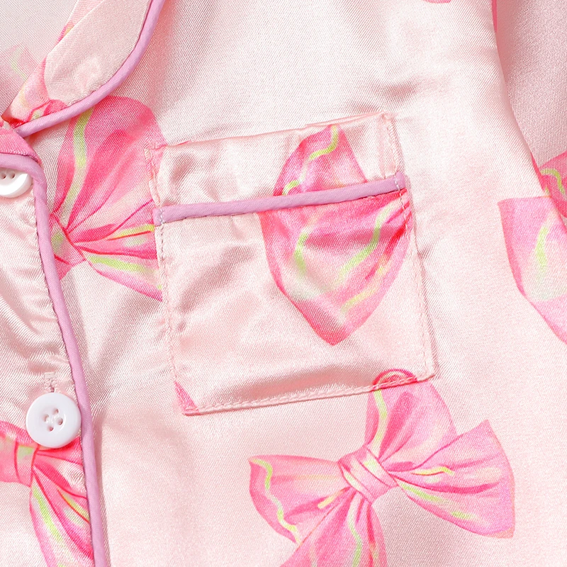 VISgogo pijama de niña manga larga con estampado y botones - imagen 5