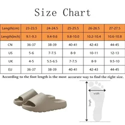 Zapatillas de playa antideslizantes plataforma EVA gruesa para verano