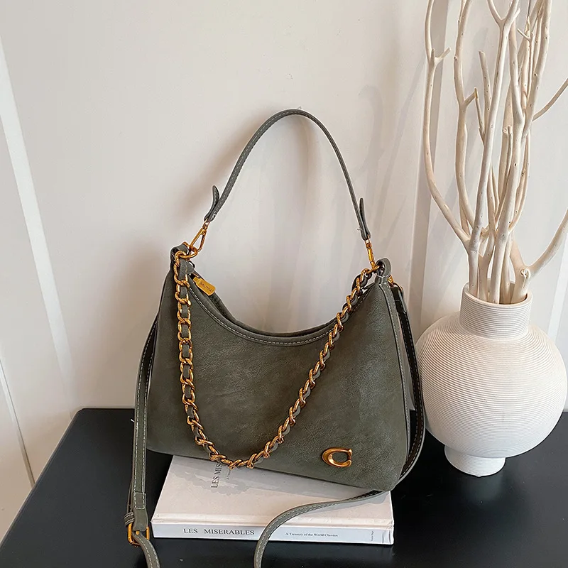 Bolso retro de textura mate premium, ligero y versátil - imagen 3