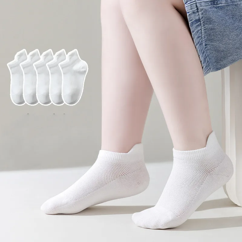 Lawadka Calcetines verano malla algodón para niños y niñas (1-12 años) - imagen 5